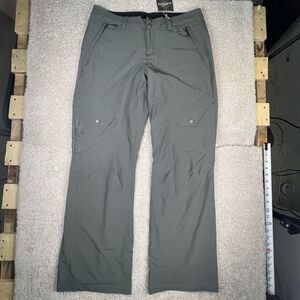 NWT Eddie Bauer Women's Fleece Lined Slightly Curvy Straight Hiking Pant Size 10